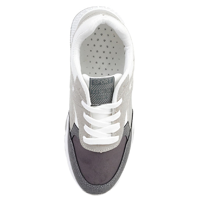 Кроссовки для девочек 27 серые